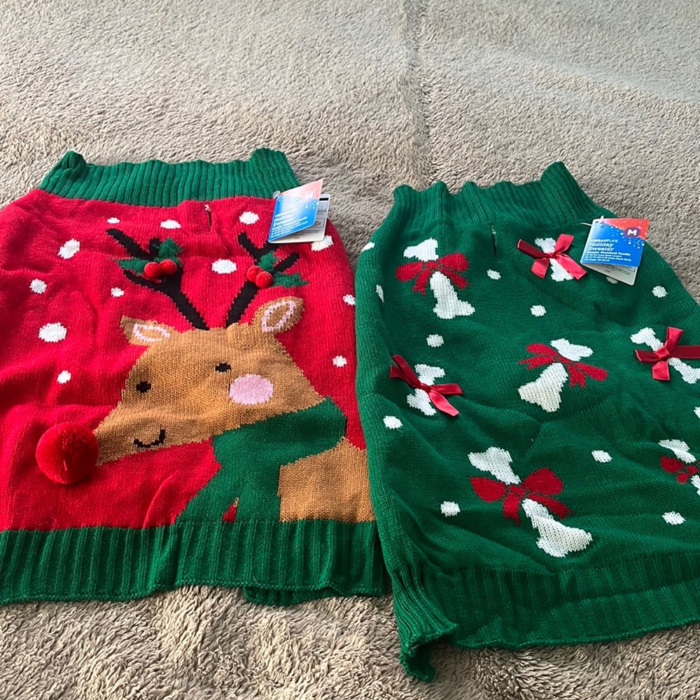 New Cute Dog Christmas sweaters
